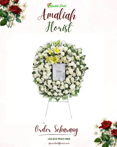 Krans Bunga Duka Sukamanah